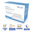 KIT TurboHD 1080p / DVR 4 canales / 4 Cámaras Bala de Metal / H.265+ 