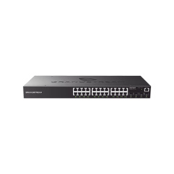 Switch Gigabit PoE+ Administrable / 24 puertos 10/100/1000 Mbps+4 Puertos SFP