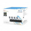 Kit TurboHD 1080p / DVR 4 /4 Cámaras Bala ColorVu Micrófono Integrado  