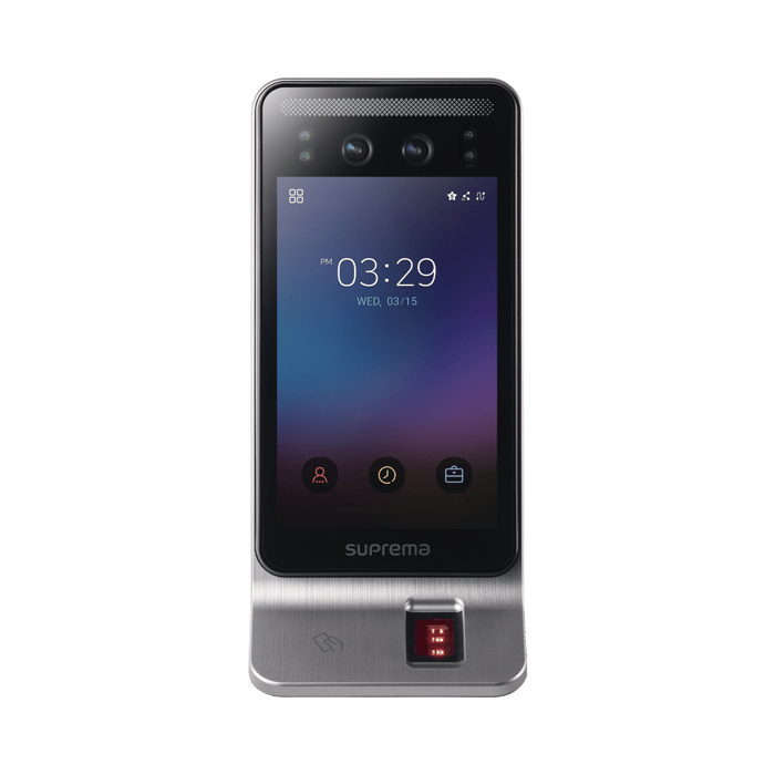 Lector Multi-tecnologia con detector de cubrebocas- Reconocimiento Facial,Huella