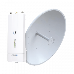 Kit AirFiber AF5X-HD con Antena Fiber 34 dBi Slant-45