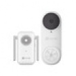 Timbre con Cámara Wi-Fi Recargable para Exterior con Audio Bidireccional