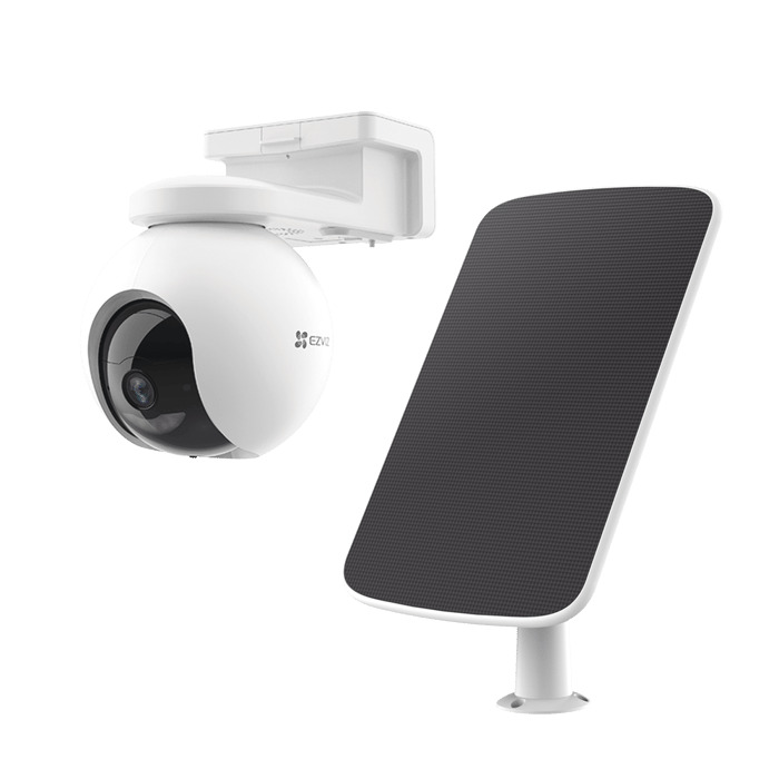Kit Cámara con Batería y Panel Solar / Wi-Fi / Memoria Interna 32GB