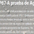 BioEntry W2 Lector de Huella para Exterior IP67 / IK09 /Multiformato