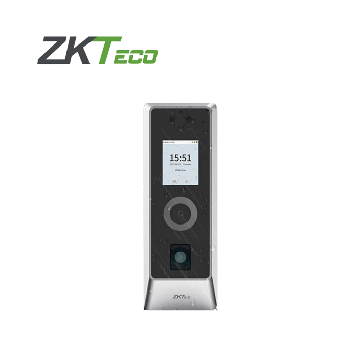 Lector Autonomo de Reconocimiento Facial y Código QR para Exterior