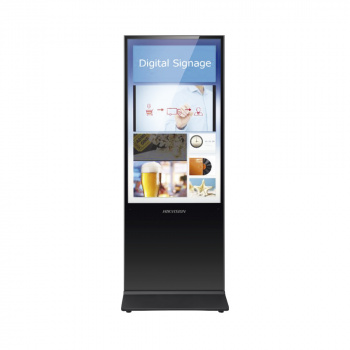 Pantalla de 55" 4K para Publicidad Digital Base para Piso (Totem) 