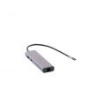 HUB USB-C (Docking Revodok) 6 en 1 | 3 Puertos USB-A 3.0 (5 Gbps)