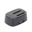 Base USB 3.0 para Disco Duro de Doble Bahía