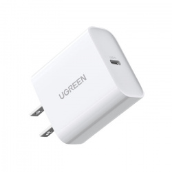 Cargador USB-C de 20W | 1 USB-C de Carga Rápida | QC4.0+