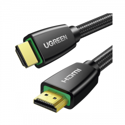 Cable HDMI 2.0 de Nylon Trenzado/2 m/ 4K@60Hz /HDR/3D/HEC (Canal Ethernet HDMI) 