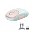 Mouse Inalámbrico FUN | Recargable| 2.4G & Bluetooth 4 Niveles de DPI Silencioso