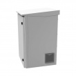 Gabinete de Exterior con Rack de 19" de 24U con Ventiladores y Termostato