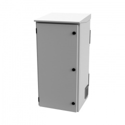 Gabinete de Exterior con Rack de 19" de 24U con Ventiladores y Termostato