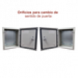 Gabinete de Acero IP66 Uso en Intemperie (400 x 400 x 200 mm) 