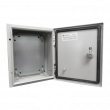 Gabinete de Acero IP66 Uso en Intemperie (300 x 400 x 200 mm)(Chapa y Llave T).