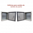 Gabinete de Acero IP66 Uso en Intemperie (300 x 400 x 200 mm)(Chapa y Llave T).