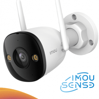 IMOU IPC-S3EN-5M0WE Bullet 3 5MP - Cámara IP Bullet WiFi de 5MP, Full Color