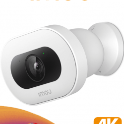 IMOU KNIGHT 4K (IPC-F88FIN) - Cámara IP Bullet WiFi 4K de 8MP con IA, Full Color
