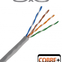 SAXXON OUTP5ECCA100G- Bobina de Cable UTP Cat5e/ 100 Metros