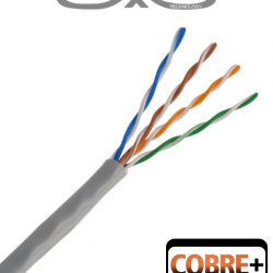 SAXXON OUTP5ECCA305G - Bobina de Cable UTP Cat5e/ 305 Metros