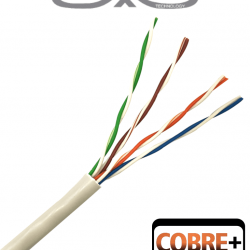 SAXXON OUTP5ECCA305BC - Bobina de Cable UTP Cat5e/ 305 Metros/ CCA