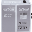 SAXXON OUTPCAT5ECOPEXT100 - Bobina de 100 Metros de Cable UTP Cat5e 100% Cobre