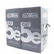 SAXXON OUTP5ECCAEXT - Cable UTP CCA, categoría 5E, color negro, 305 metros 