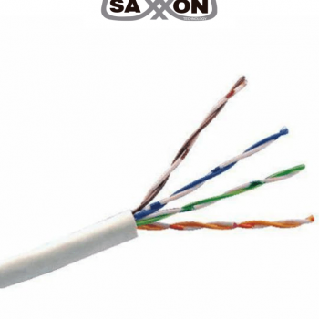 SAXXON OUTP5ECOP305BC-Bobina de Cable UTP Cat5e 100% Cobre/305M/ Bobinado REELEX