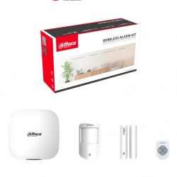 Kit de Alarma Inalámbrico c/ Conexión Wifi y Ethernet Monitoreo por APP WiFi Eth