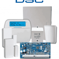DSC NEO-RF-LCD-SB - Paquete NEO con 32 Zonas/ Panel HS2032